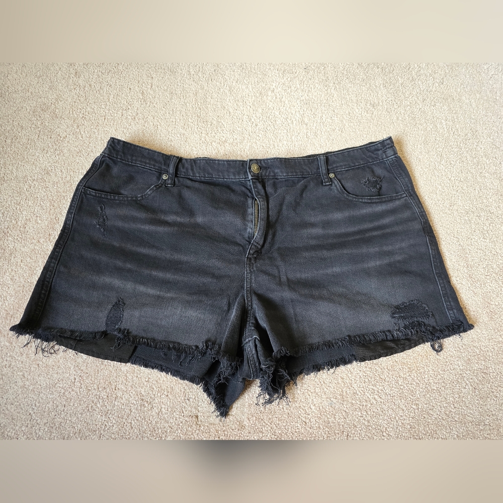 Aerie Black Vacation Shorts